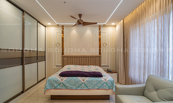 A Refined Harmony- contemporary Residence