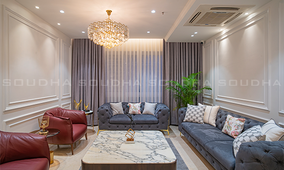 Grandeur Interiors for an Exquisite Residence