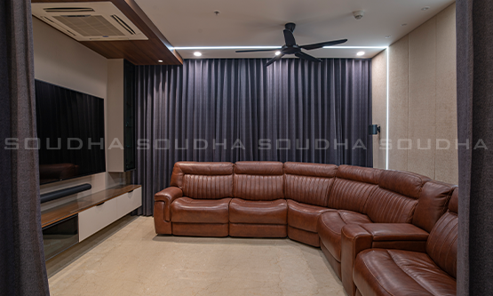 A Refined Harmony- contemporary Residence