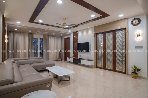 Light Color & Gold Luxury of an elegant home