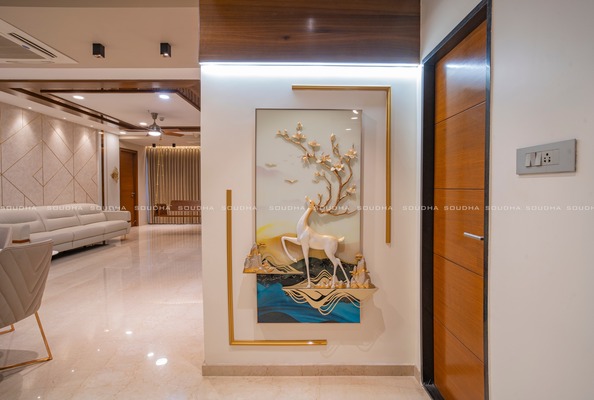 A Refined Harmony- contemporary Residence