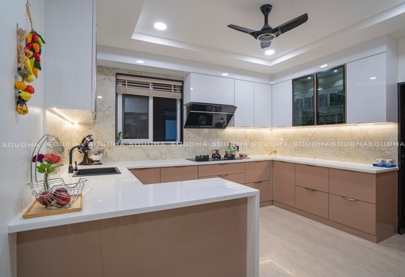 Light Color & Gold Luxury of an elegant home