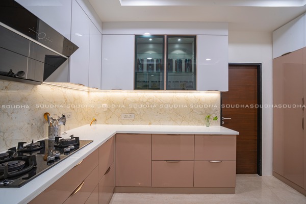 Light Color & Gold Luxury of an elegant home