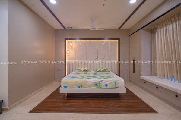 Light Color & Gold Luxury of an elegant home