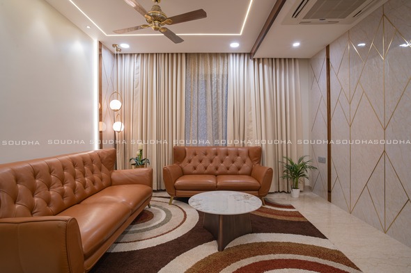 Light Color & Gold Luxury of an elegant home