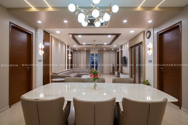 Light Color & Gold Luxury of an elegant home