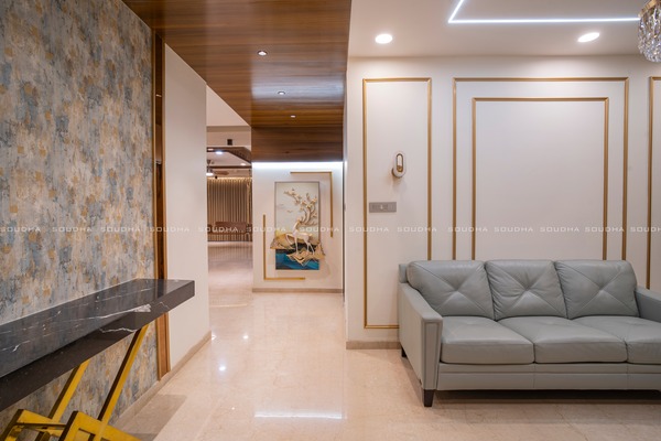 A Refined Harmony- contemporary Residence