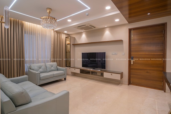 A Refined Harmony- contemporary Residence