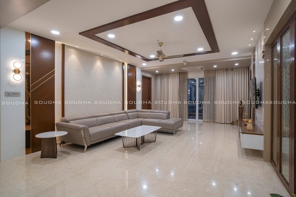 Light Color & Gold Luxury of an elegant home