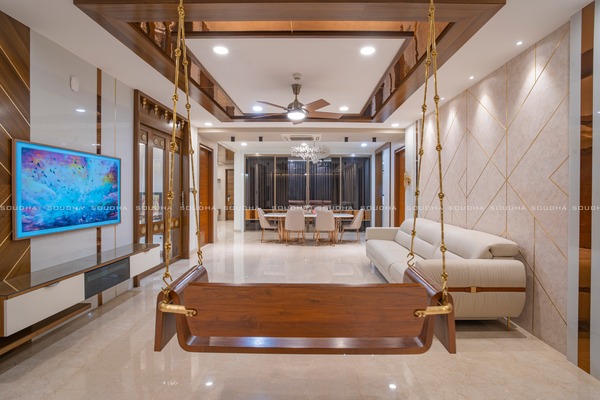 A Refined Harmony- contemporary Residence