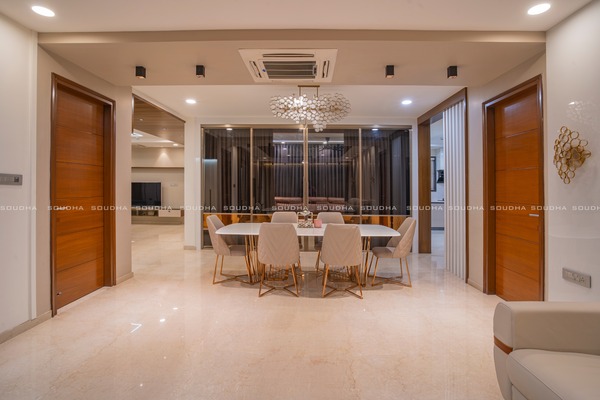 A Refined Harmony- contemporary Residence