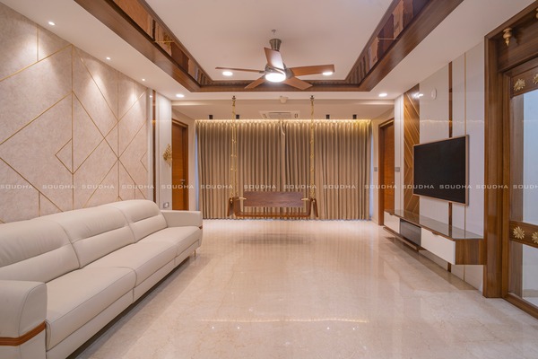A Refined Harmony- contemporary Residence