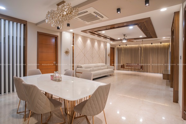 A Refined Harmony- contemporary Residence
