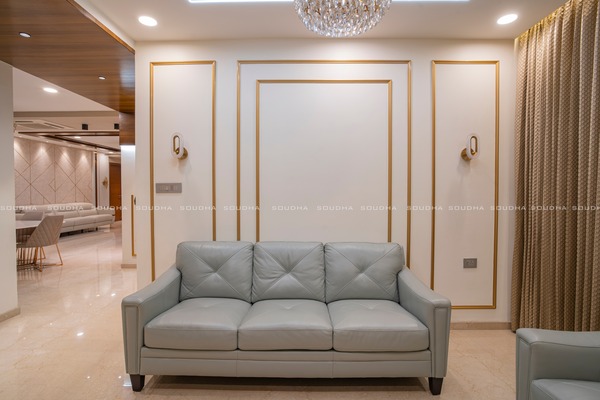 A Refined Harmony- contemporary Residence
