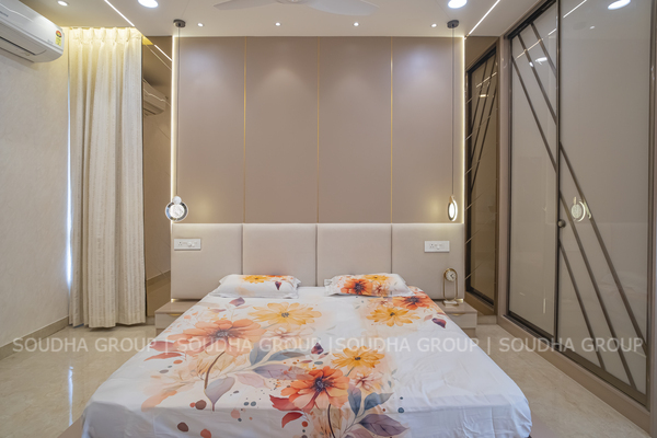 A Story of Style & Elegance- Aurobindo Kohinoor Flat Interiors