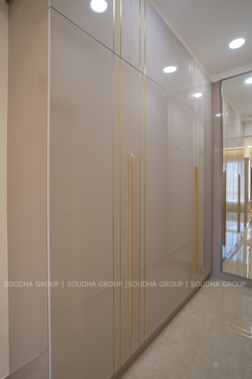 A Story of Style & Elegance- Aurobindo Kohinoor Flat Interiors