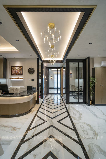A refined workspace where productivity, comfort, and timeless elegance come together.