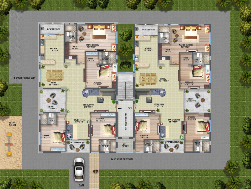 township architects in hyderabad, architects for commercial buildings in hyderabad, top 10 architects in hyderabad, architects for schools in hyderabad